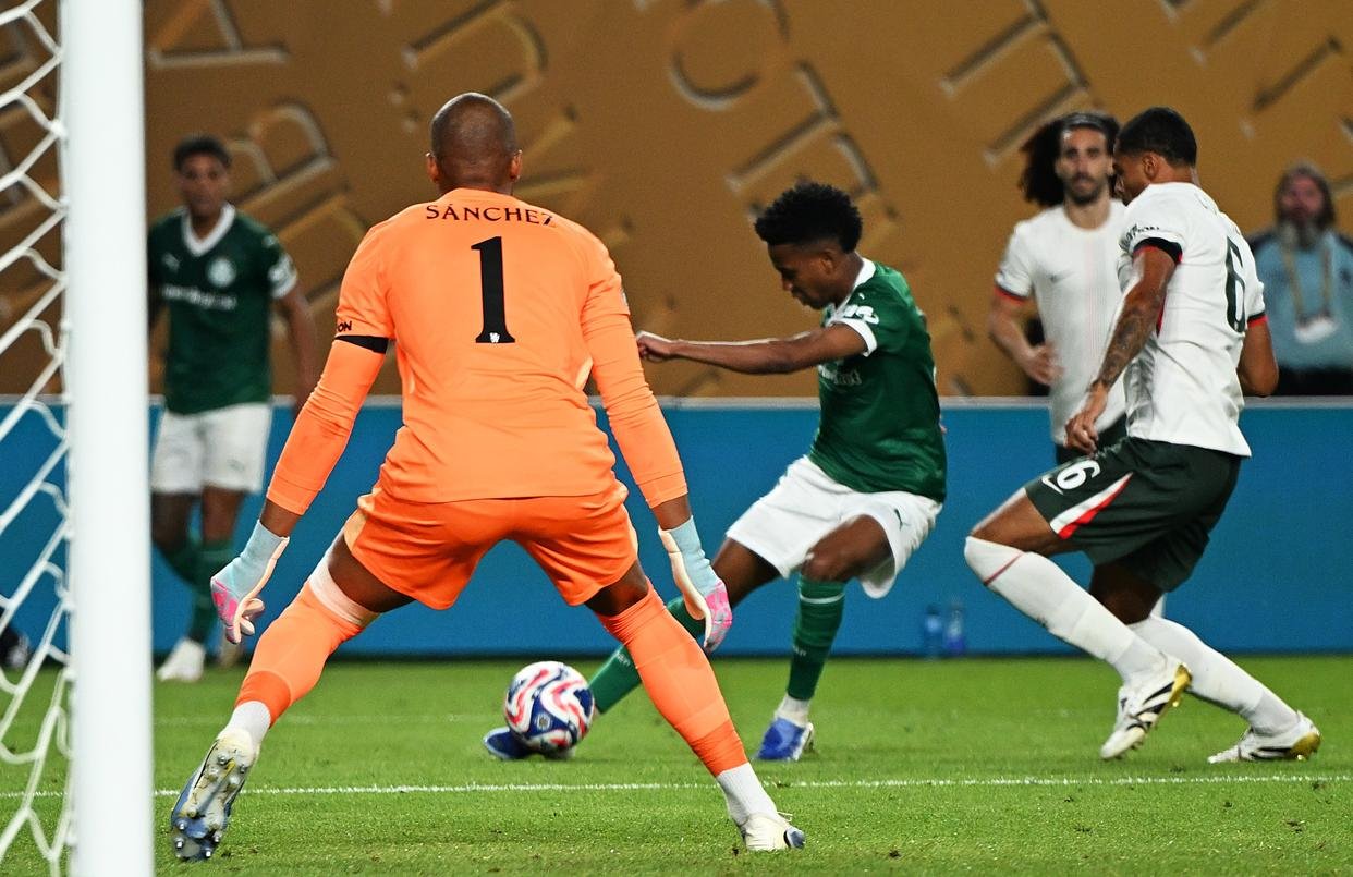 帕尔梅拉斯球迷现场助威，激发球队夺冠斗志的简单介绍