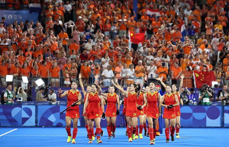 荷兰女子曲棍球队击败西班牙夺冠