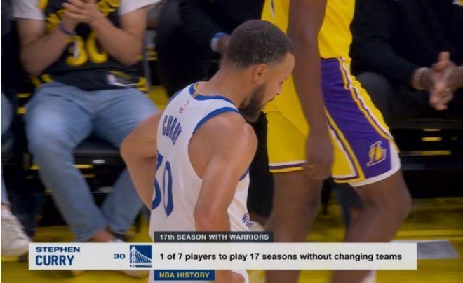 勇士大胜湖人，库里狂砍40分！